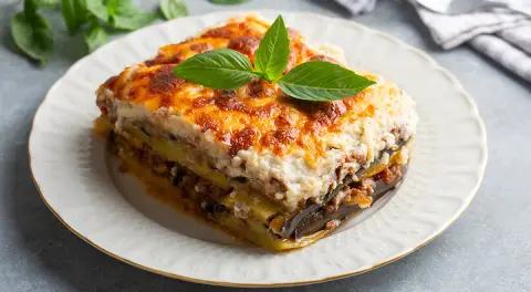 Мусака с курицей
